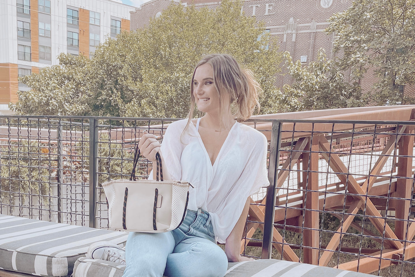 Top 4 Bags for a Day Trip to Westside Provisions District - Jen & Co.