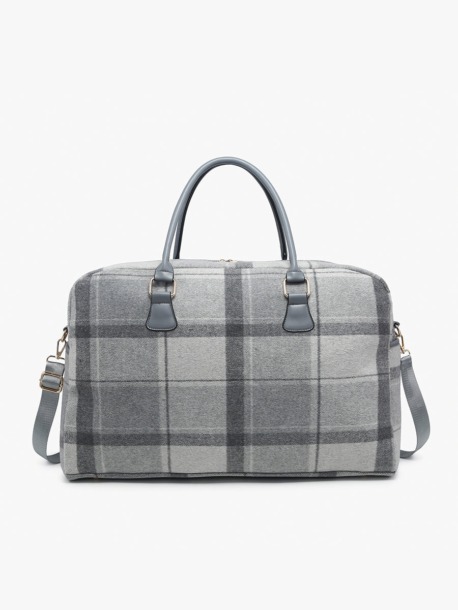 Florence Weekender: Chic Travel Companion Grey