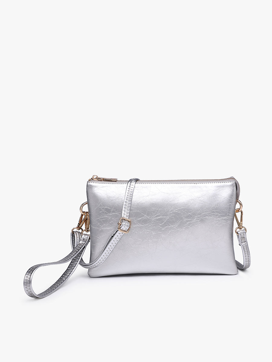 Izzy Vegan Crinkle Gloss Crossbody – Jen & Co.