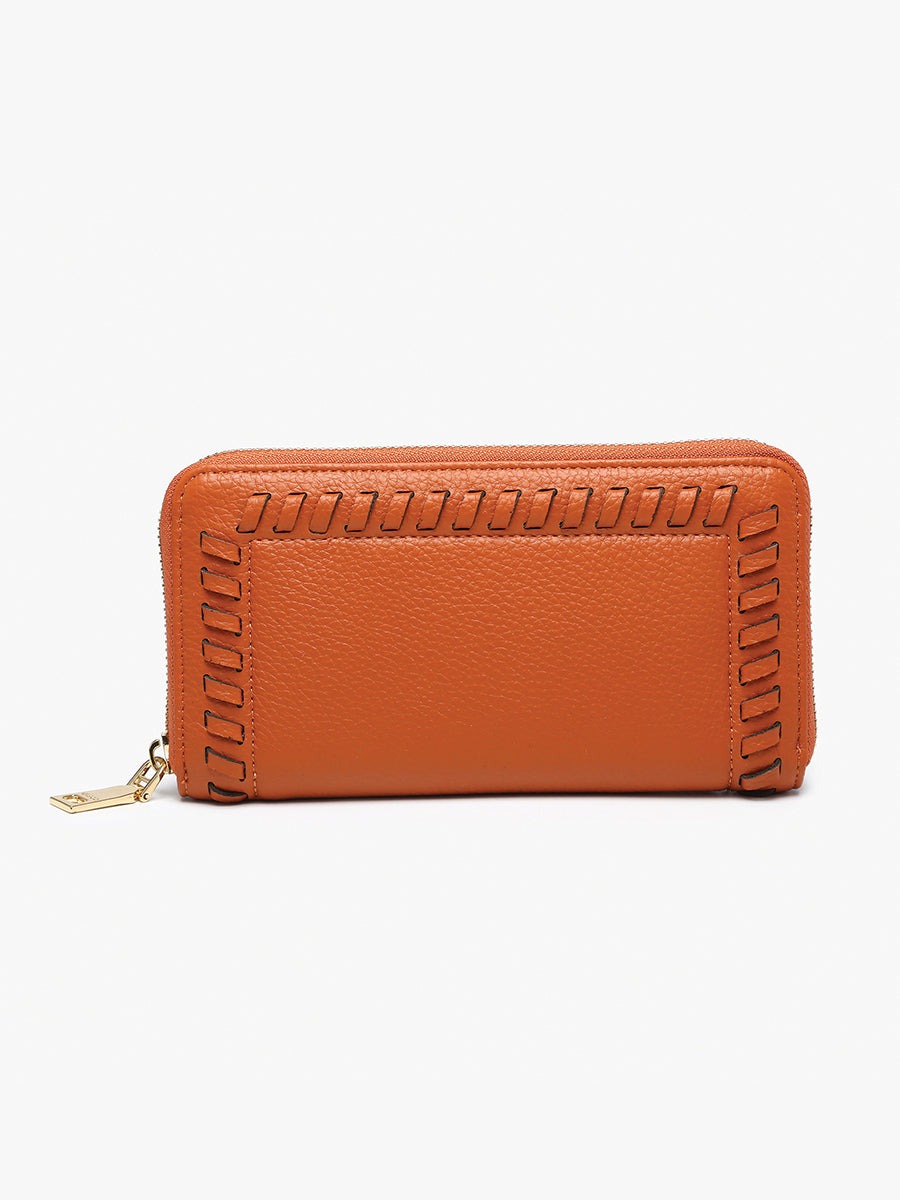 ウォシュレット！！ Nora Vegan Whipstitch Wallet – Jen & Co.