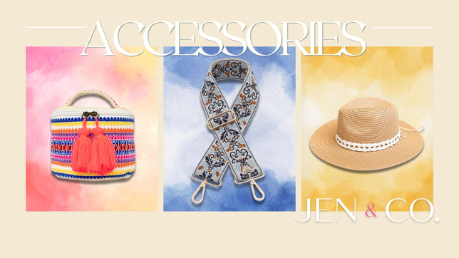 Elevate your style with Jen & Co. Accessories - the perfect blend of elegance and functionality. Shop now for timeless pieces
