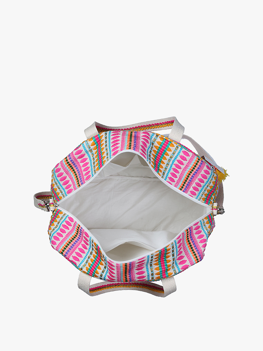 Keaton Aztec Cotton Weekender