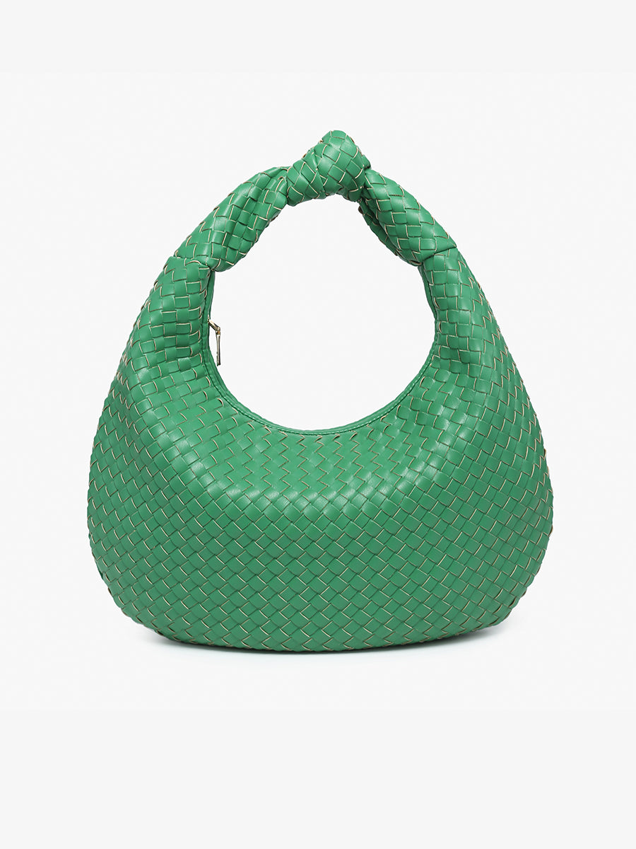 Valentina Vegan Woven Hobo – Jen & Co.