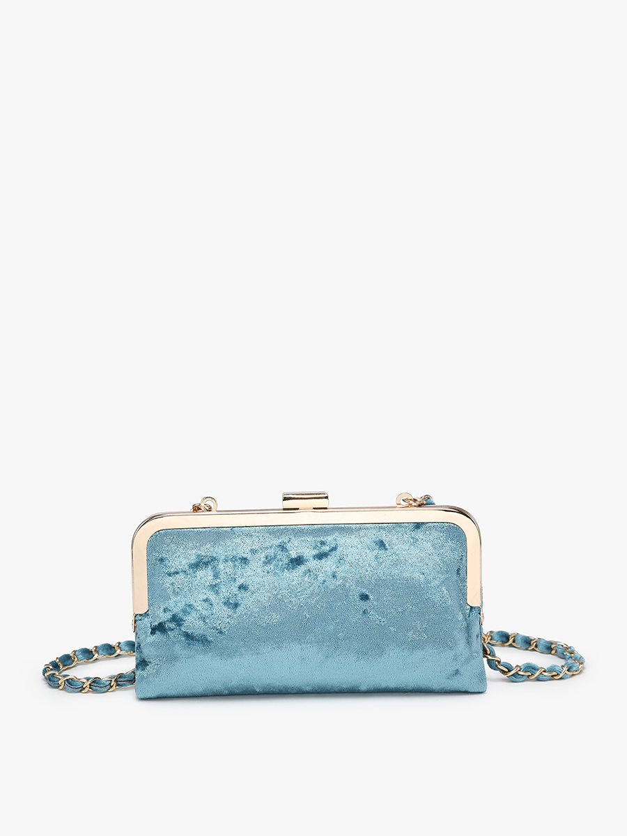 Sue Velvet Wallet Pouch - Jen & Co. vegan handbag