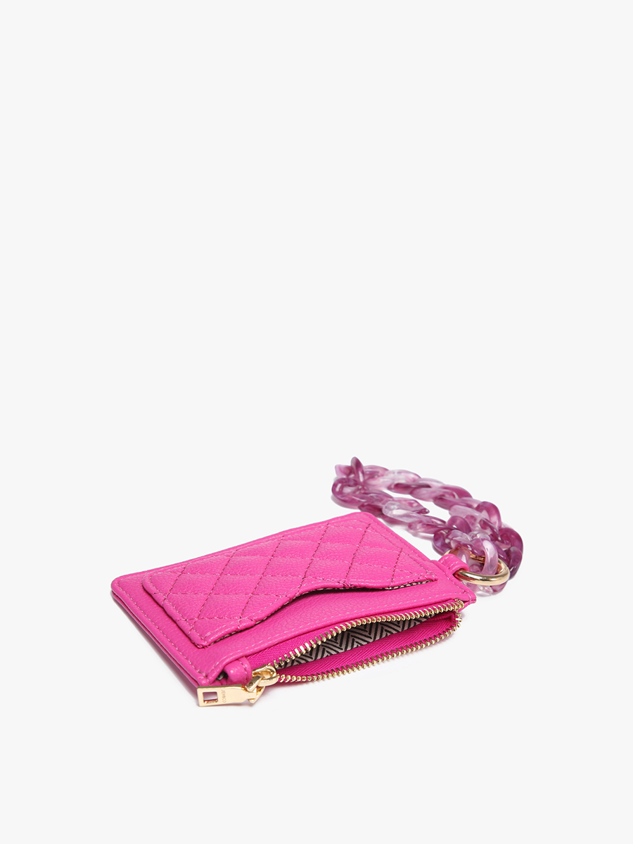 Rhodes Vegan Quilted Bangle in - Jen & Co. vegan handbag