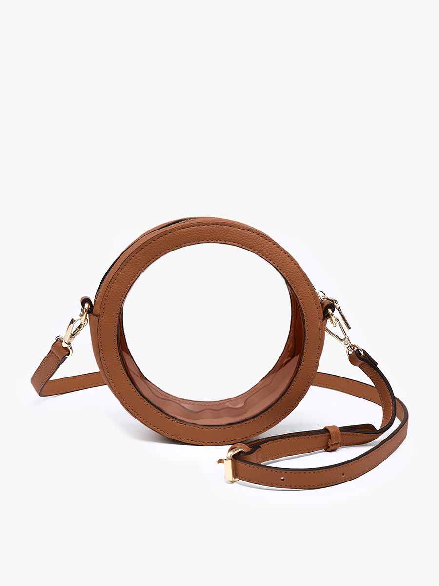 Lilibet Vegan Clear Circ Crossbody