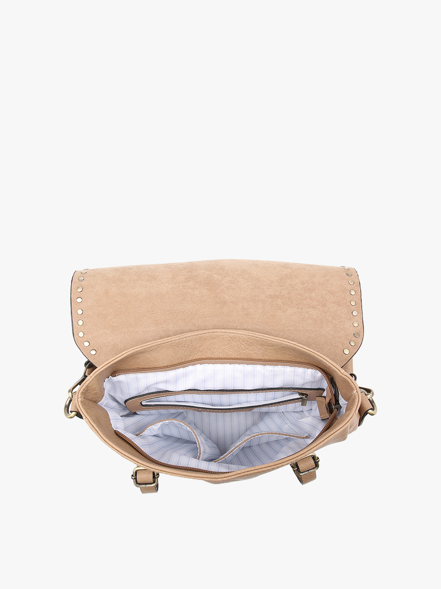 Indigo Vegan Backpack - Jen & Co. vegan handbag