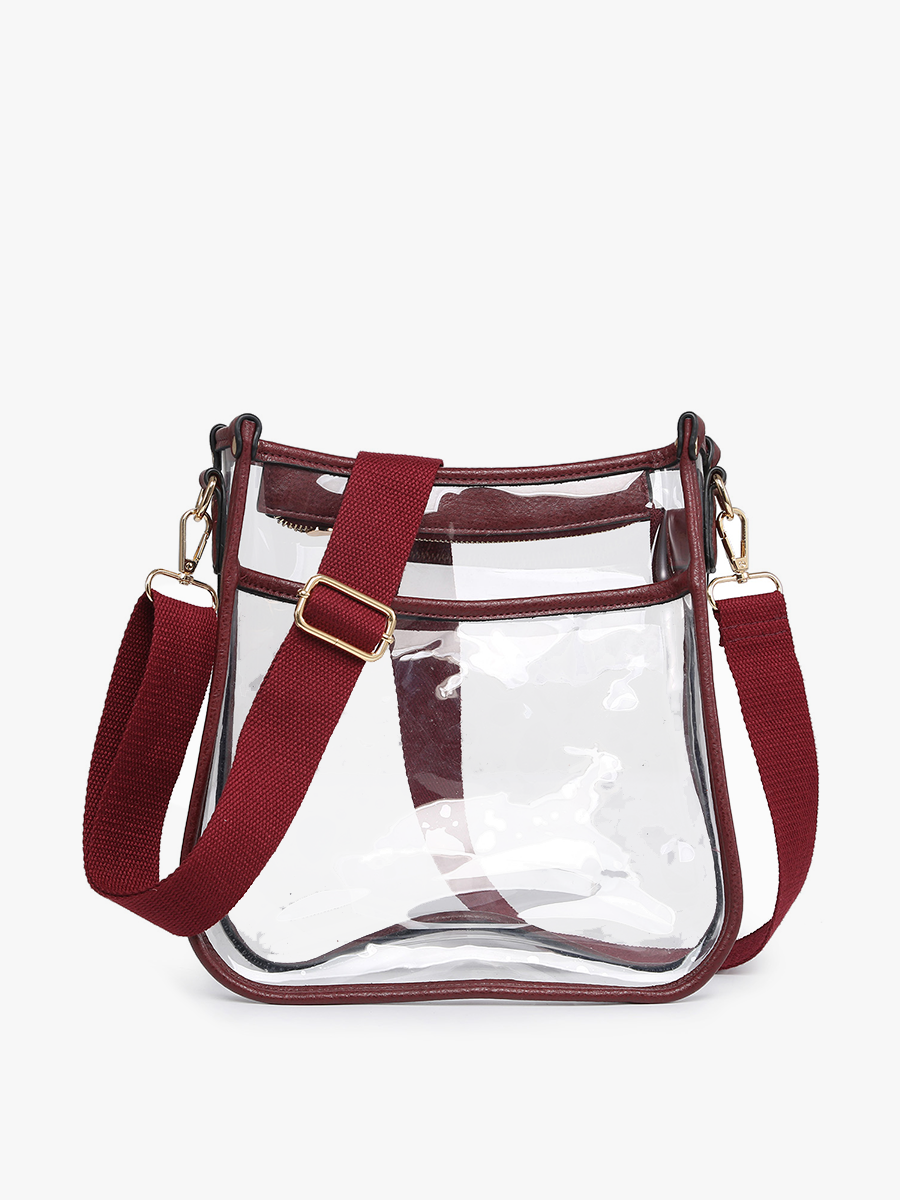 Posie Vegan Clear Crossbody