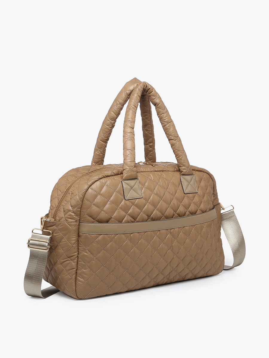 Mills Vegan Quilted Weekender