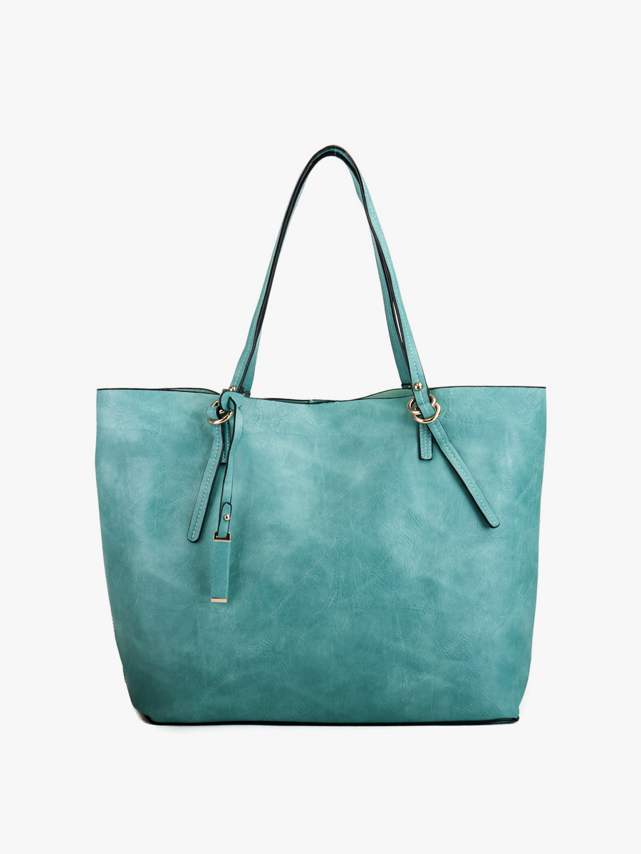★TOUT Y EST★ IRIS IRIS 30 Medium Denim Women's Tote Bag 12 V73 Iris Denim Tote Bag In Blue | ModeSens