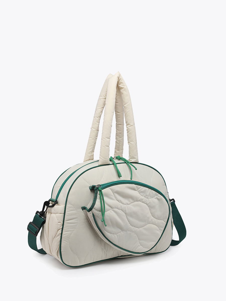 Banks Pickleball Duffle Bag - Jen & Co. vegan handbag