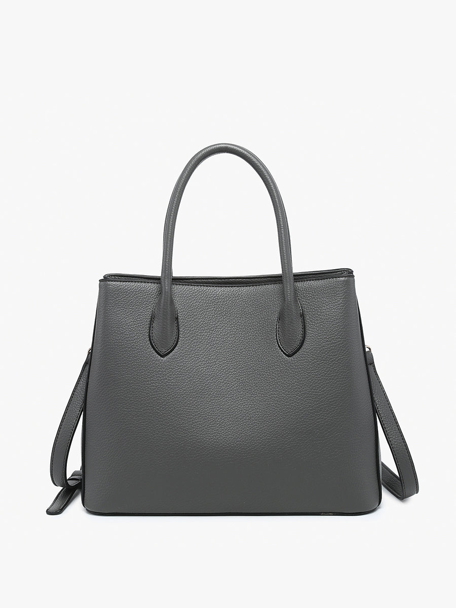 トートバッグ V73 Woman Tote bags Black 73BS8VH01 008 V 73 Tote Bag: Elegant Geometric Design