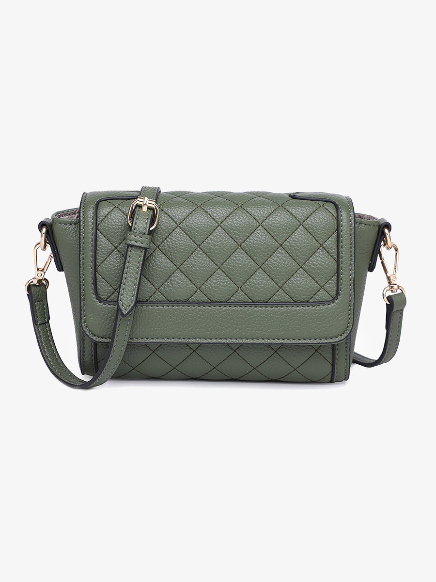 Ryan Vegan Quilted Crossbody