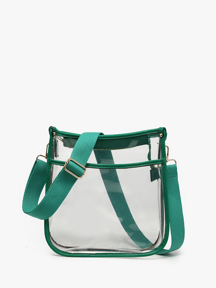 Posie Vegan Clear Crossbody