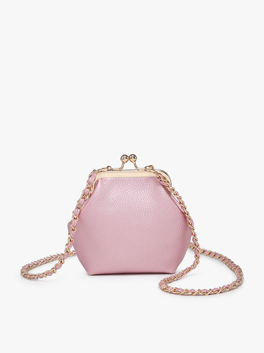 Cleo Coin Pouch in Cupid - Jen & Co. vegan handbag