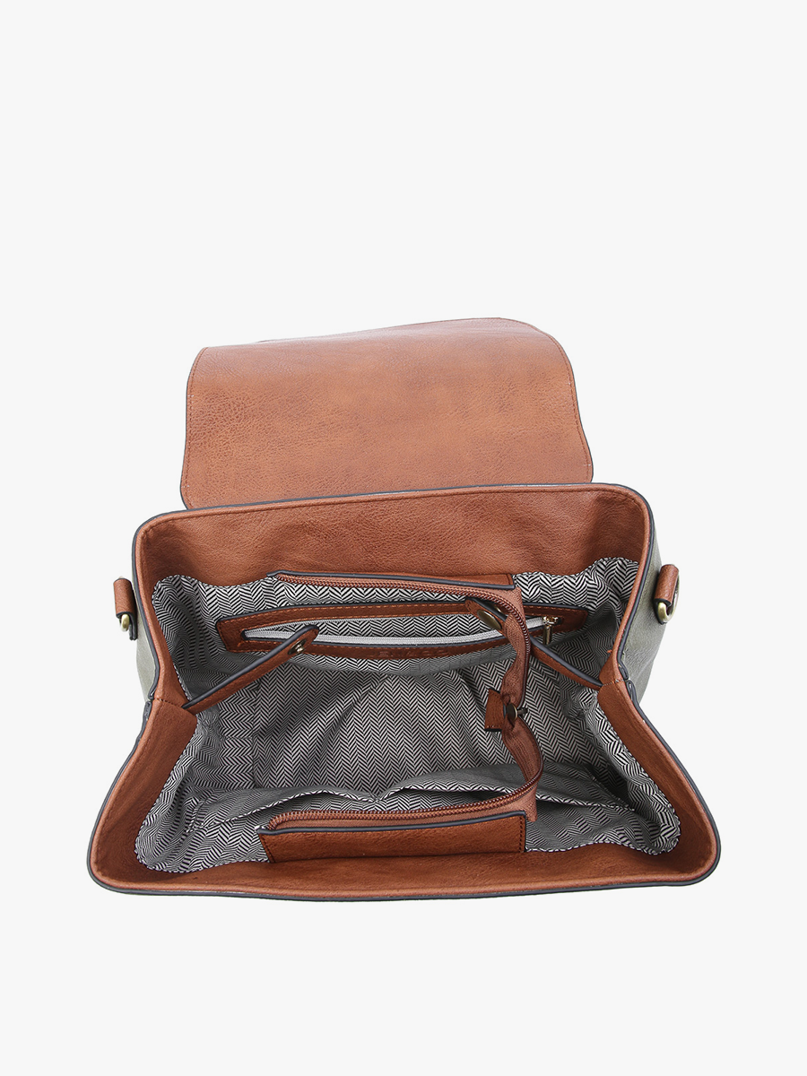 Brooks Corduroy Backpack - Jen & Co. vegan handbag
