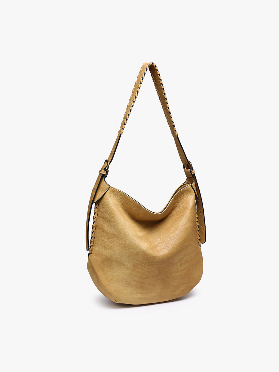 Madelyn Vegan Whipstitch Hobo