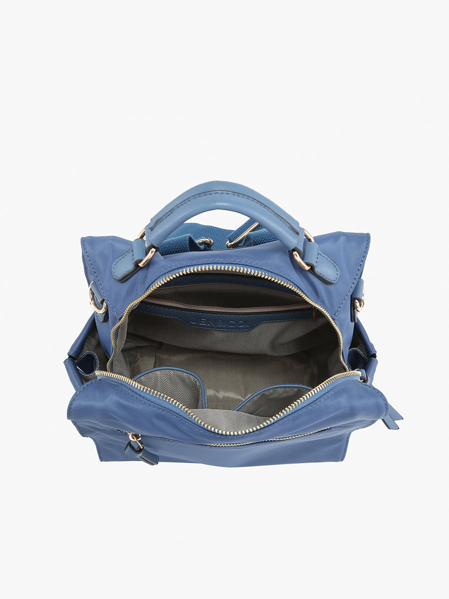 Laura Nylon Backpack - Jen & Co. vegan handbag