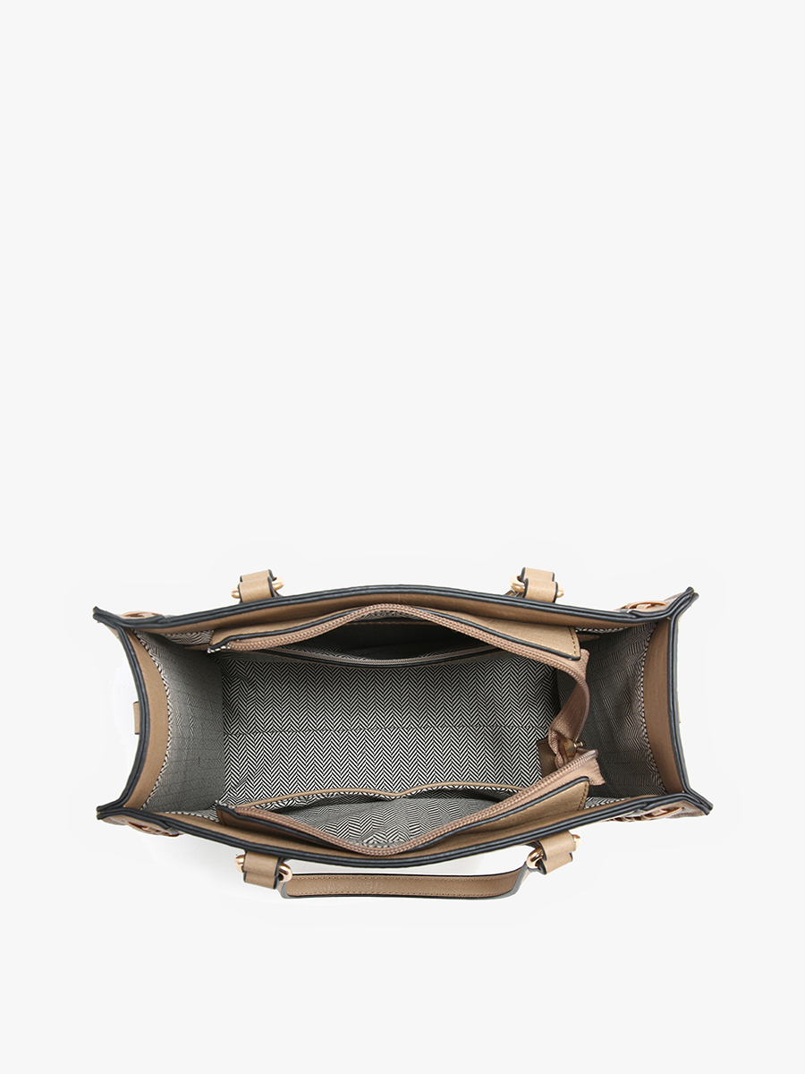 Betsy Vegan Structured Crossbody - Jen & Co. vegan handbag