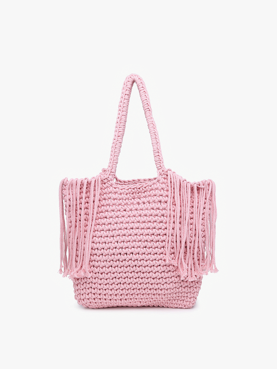 Gracie Macrame Satchel