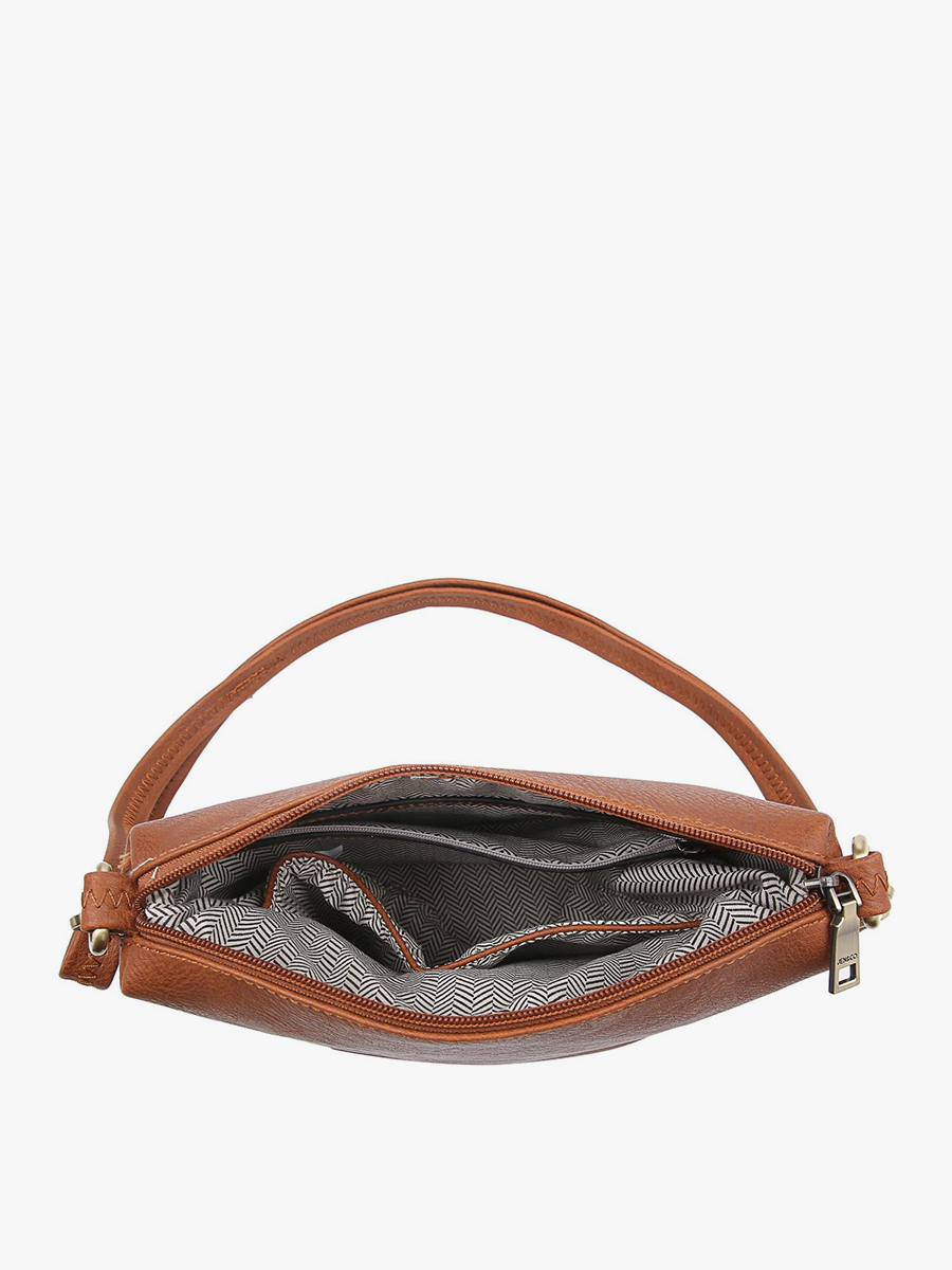 Dylan Vegan Crossbody in - Jen & Co. vegan handbag