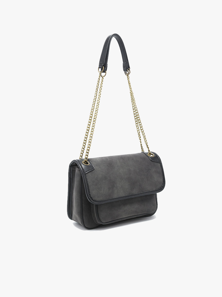 Nola Vegan Suede Crossbody