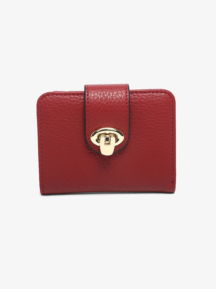 Margot Vegan Wallet Red - Jen & Co. vegan handbag