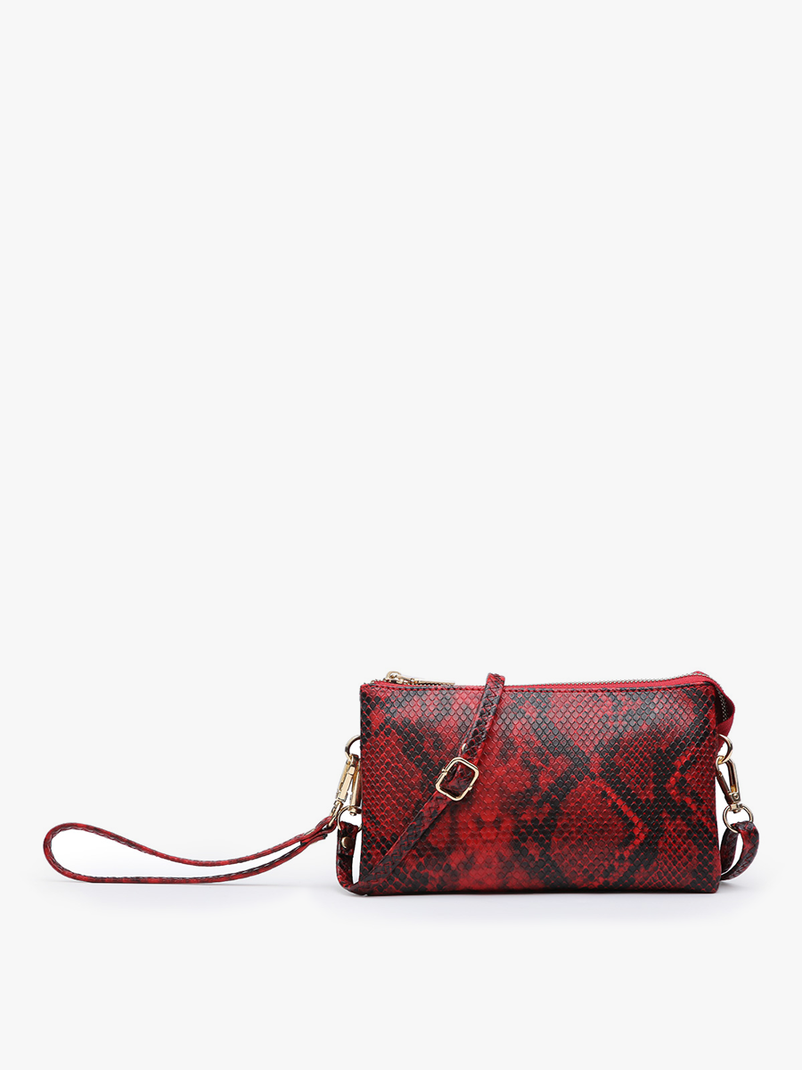 Riley Python Crossbody Jen Co. Jen Co