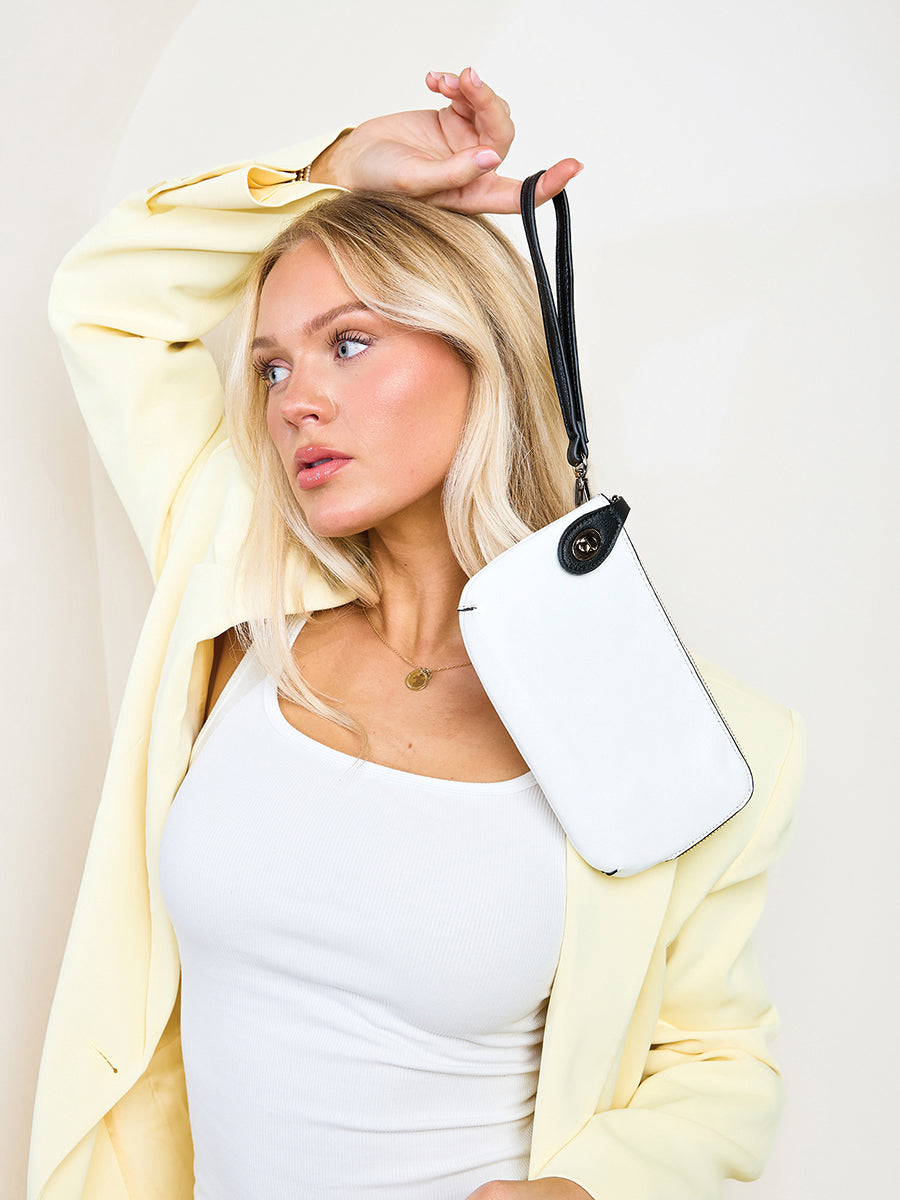 Kendall Vegan Crossbody in - Jen & Co. vegan handbag