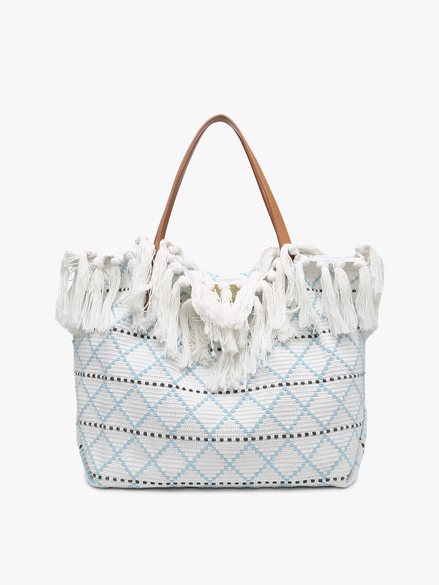 Madison Woven Tote | Jen & Co. – Jen & Co.