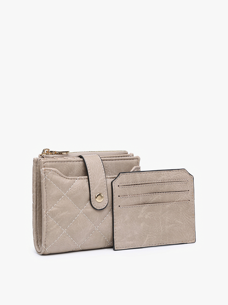 Melody Vegan Quilted Wallet