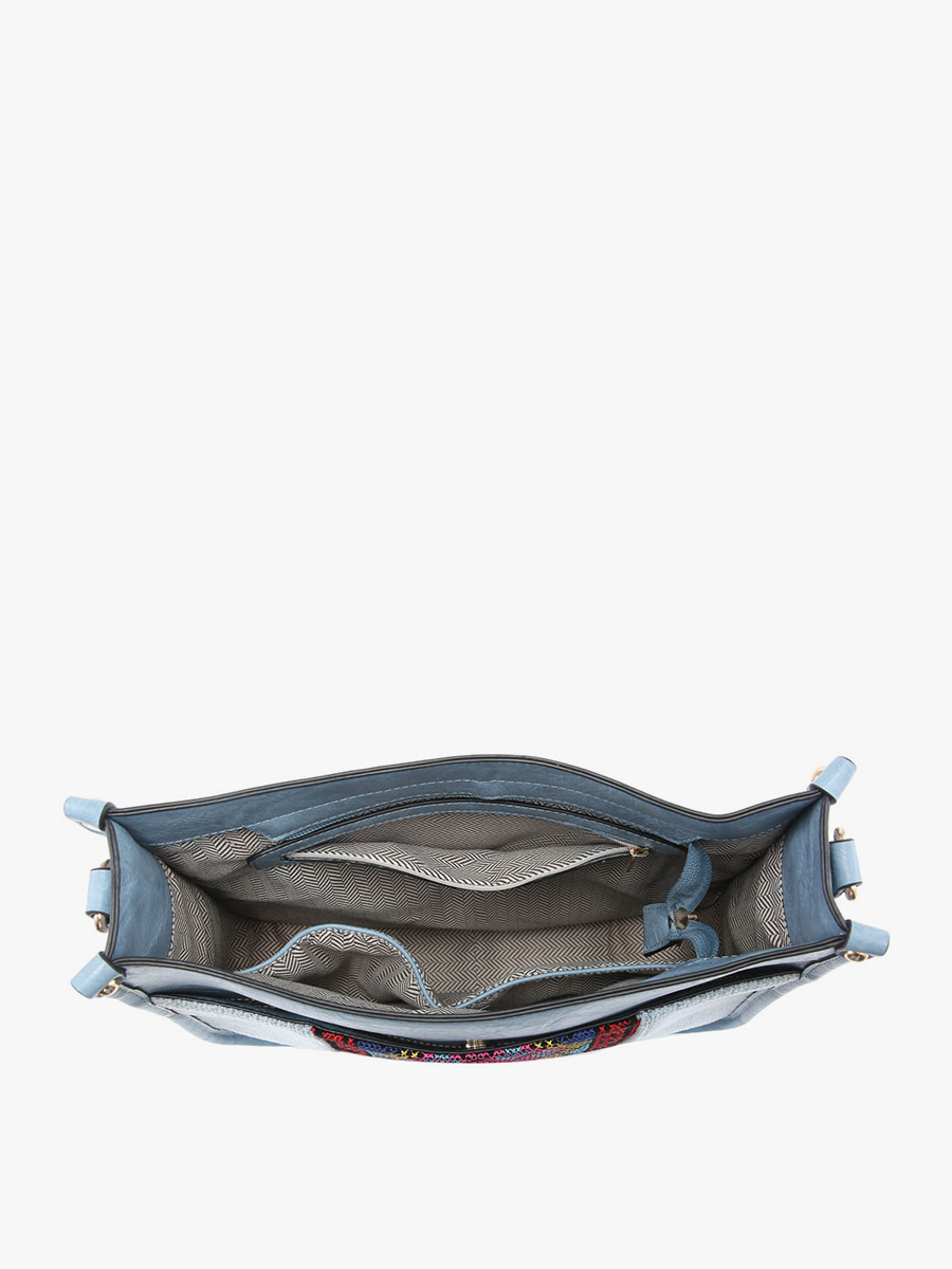 Chloe Tribal Crossbody in - Jen & Co. vegan handbag