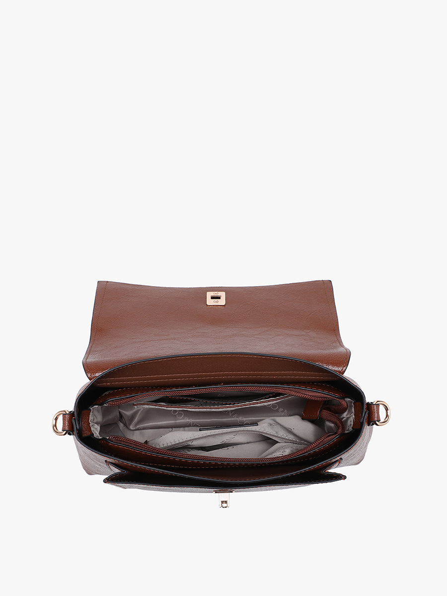 Bella Vegan Shoulder Bag - Jen & Co. vegan handbag