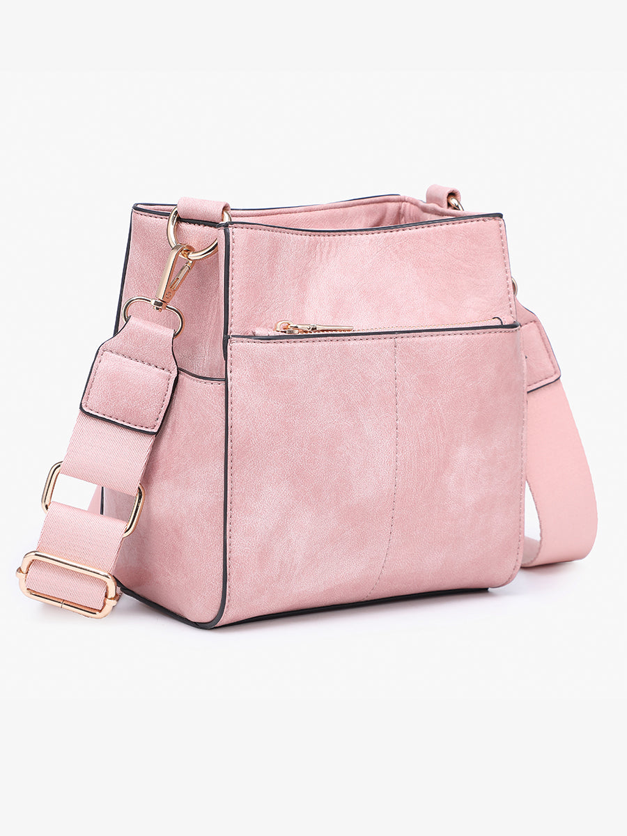 Jeanne Vegan Square Bucket Bag