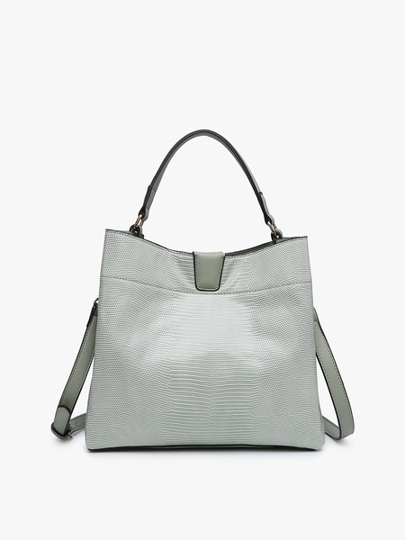 【JRA認定美品】TAIKOH lizard leather tote bag Tati Lizard Satchel – Jen & Co.