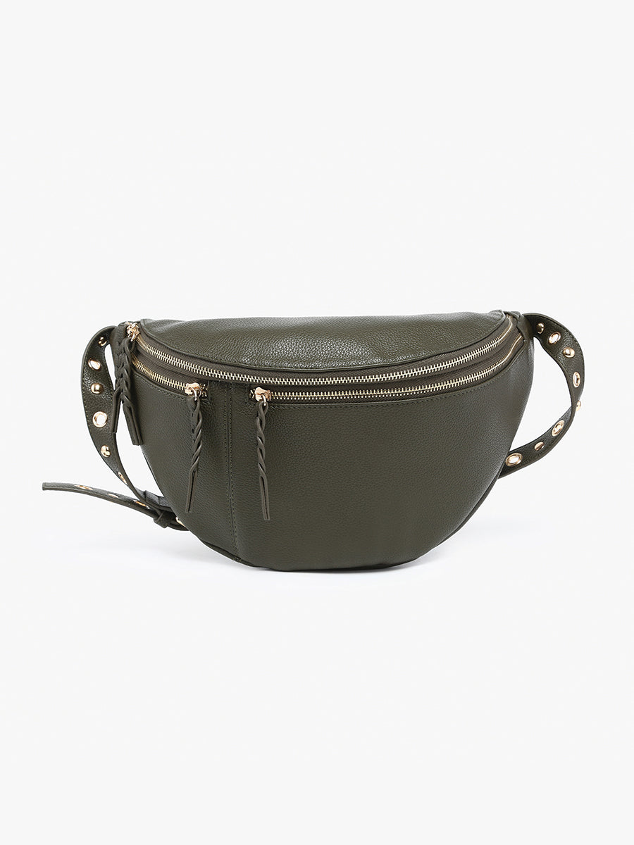 Nova Vegan Studded Belt Bag – Jen & Co.
