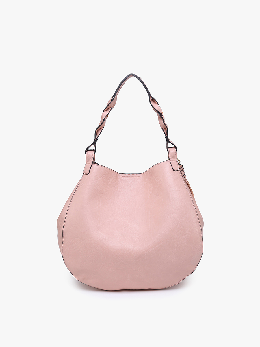 Eloise Vegan Large Tassel Hobo