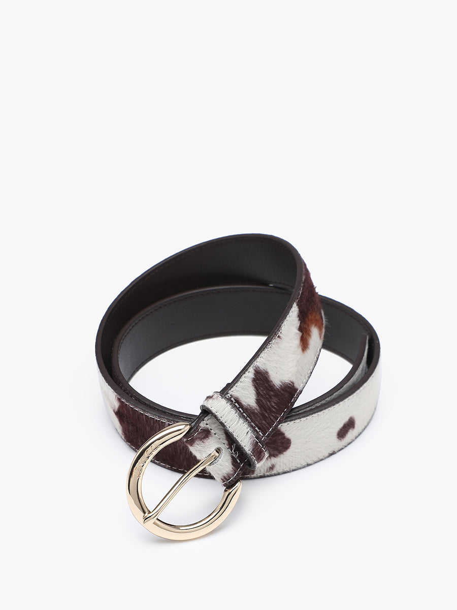 Vegan Animal Print Belt