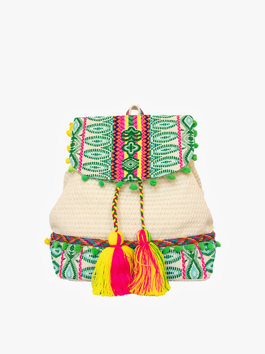 Magdelena Aztec Pattern Backpack