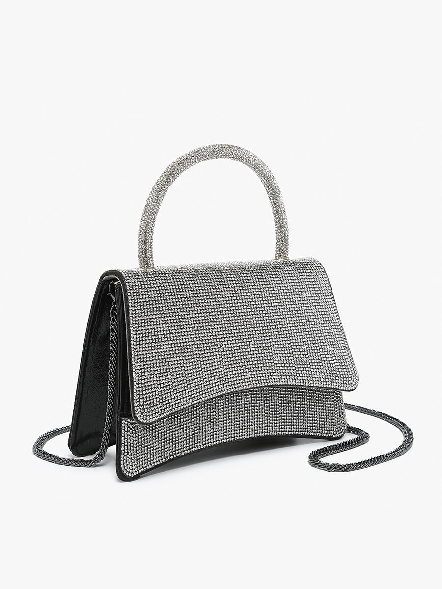 Aurora Rhinestone Clutch/Crossbody