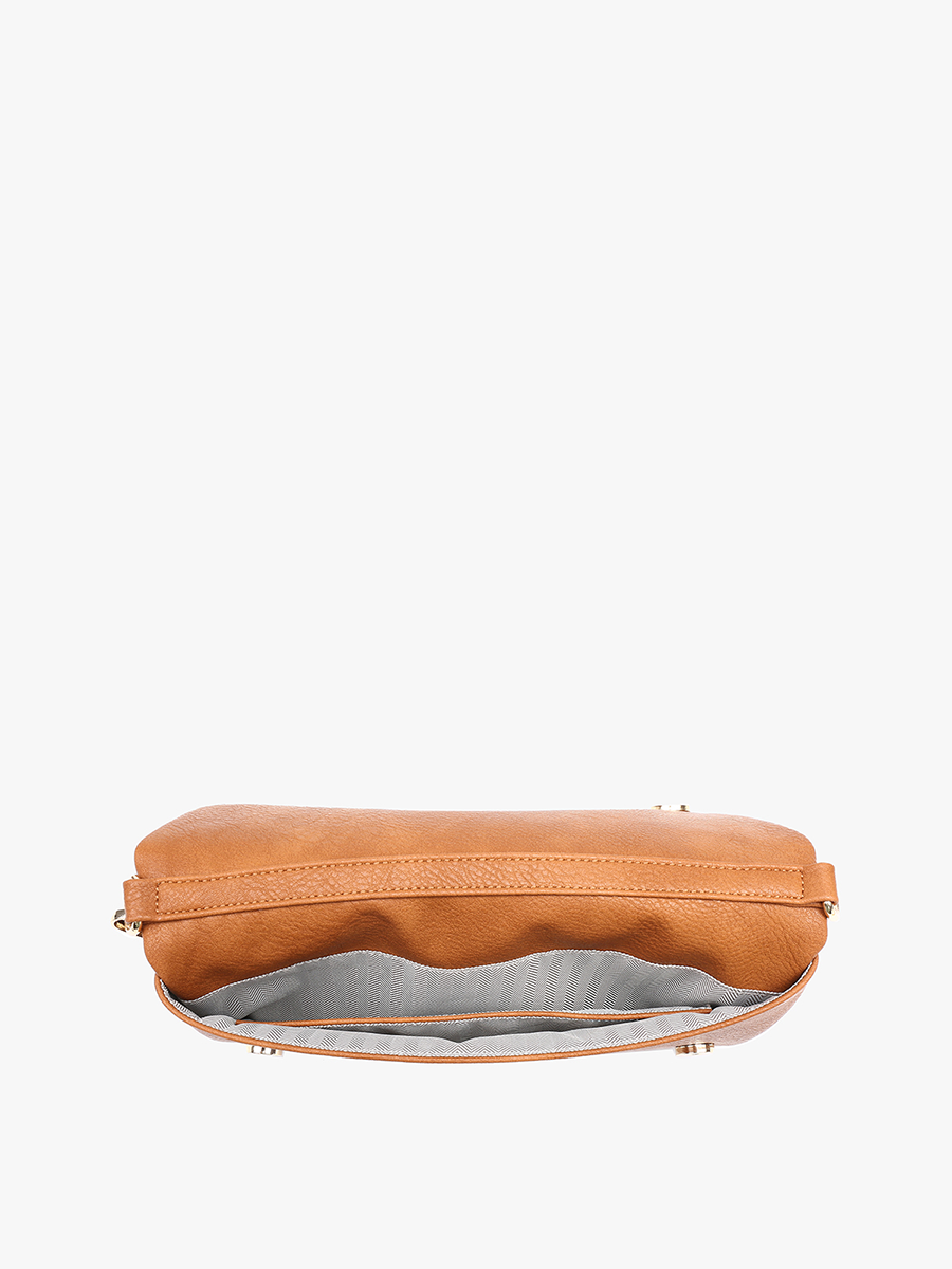 Isadora Vegan Dist Whipstitch Crossbody - Jen & Co. vegan handbag