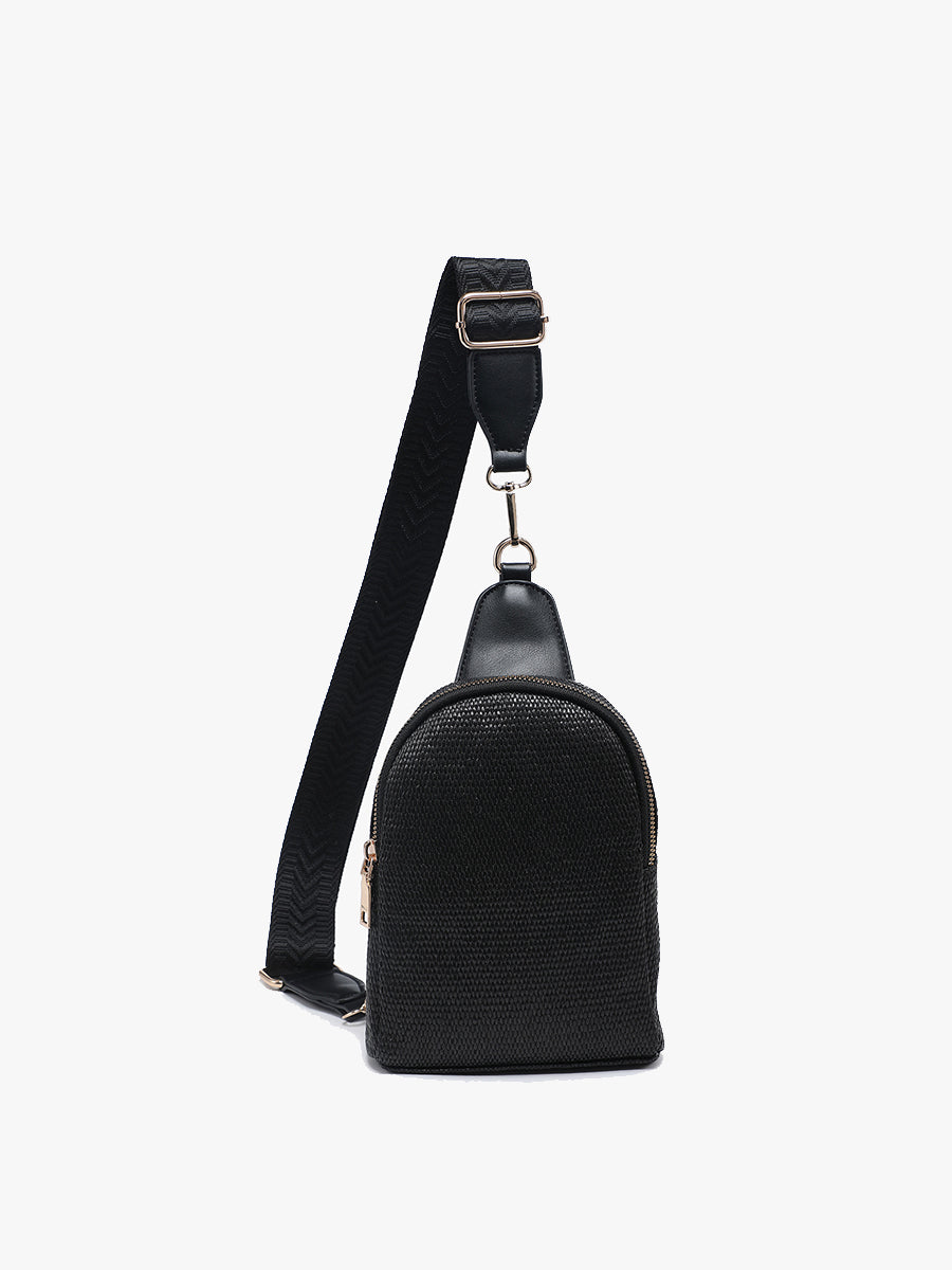 Ellen Vegan Micro Straw Sling