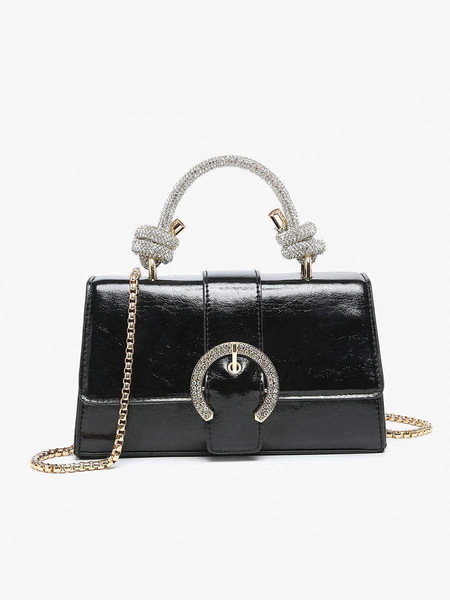 Brielle Vegan Metallic Clutch – Jen & Co.