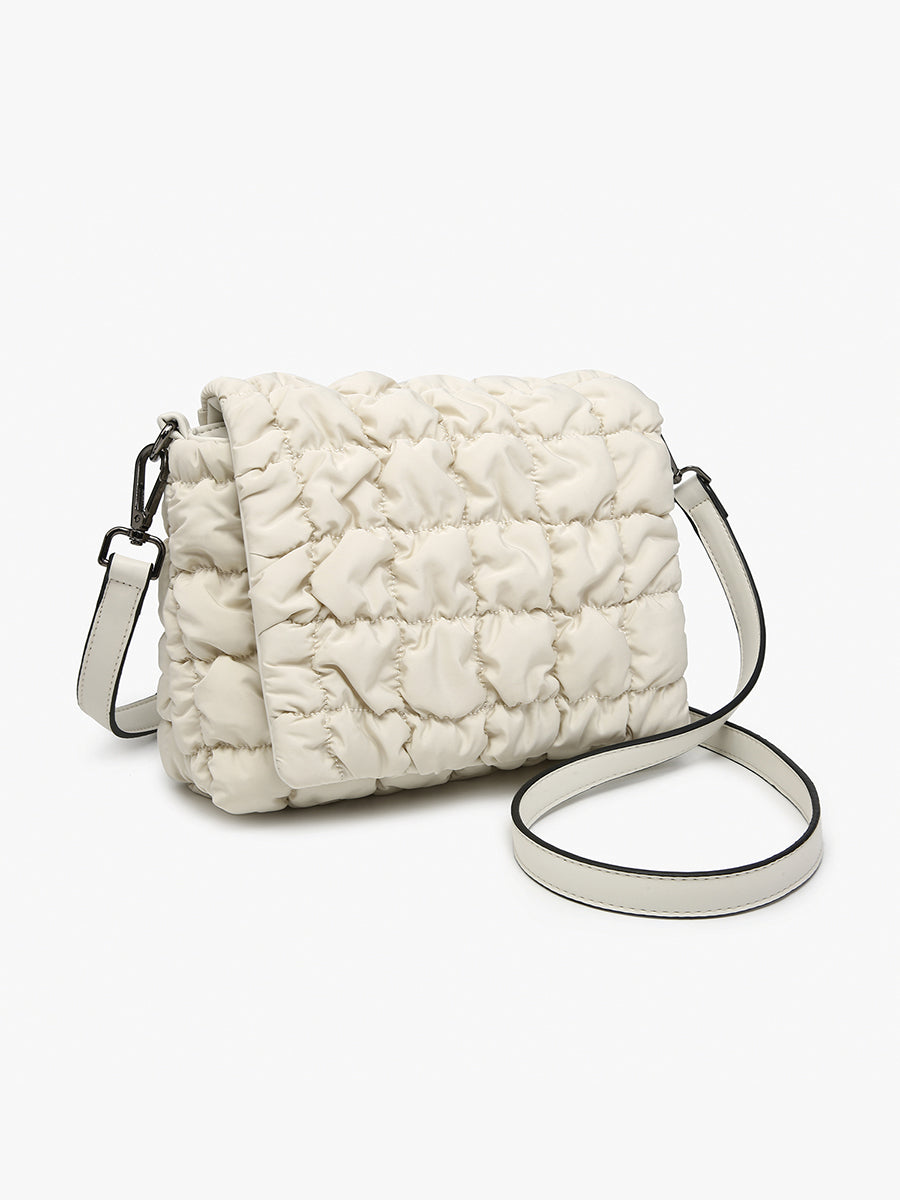 Tegan Quilted Nylon Crossbody