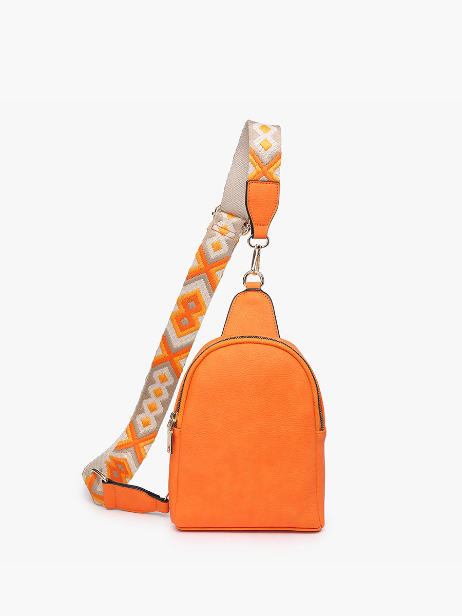 Ellen Vegan Guitar Strap Sling Bag – Jen & Co.