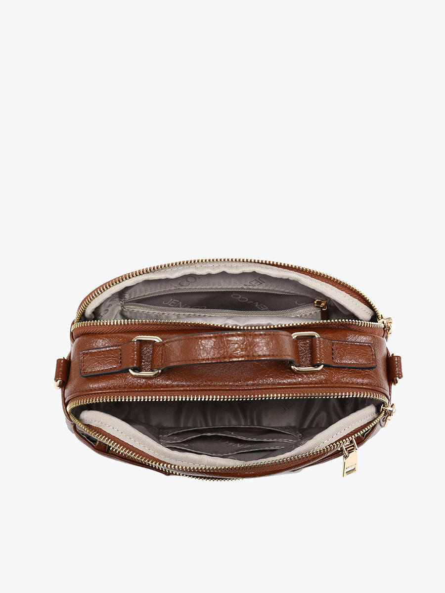 Charlotte Vegan Crossbody - Jen & Co. vegan handbag