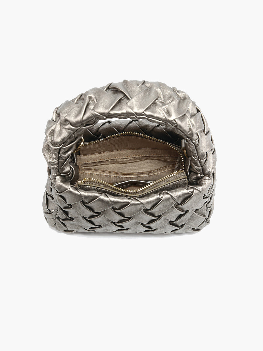 Moxie Faux Woven Mini Crossbody – Jen & Co.