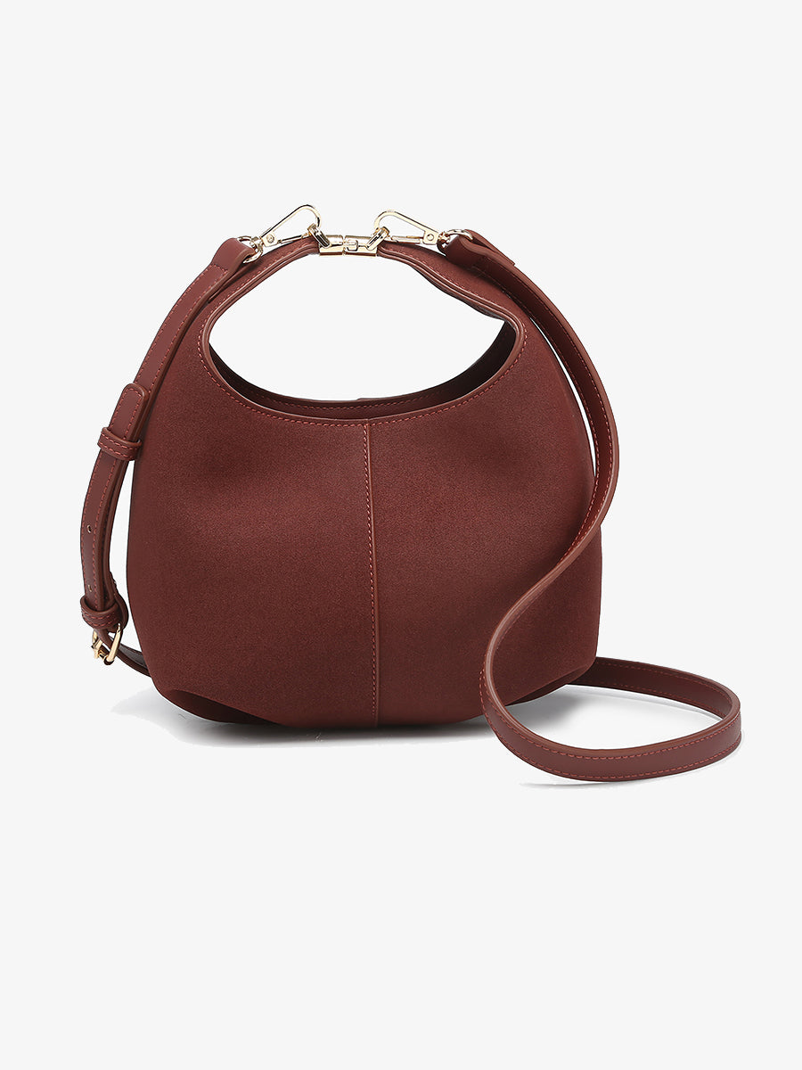 Elena Vegan Suede Crossbody
