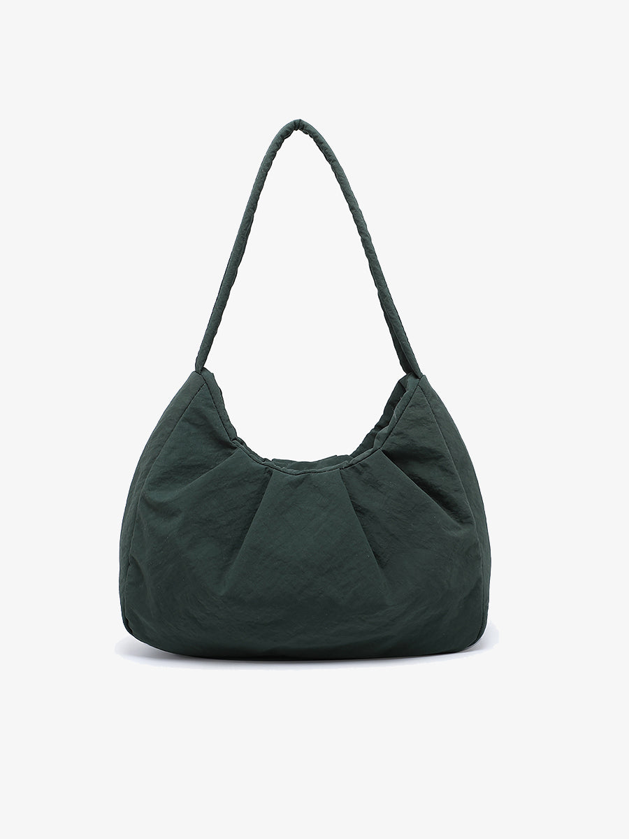 Minnie Nylon Shoulder Bag - Jen & Co. vegan handbag