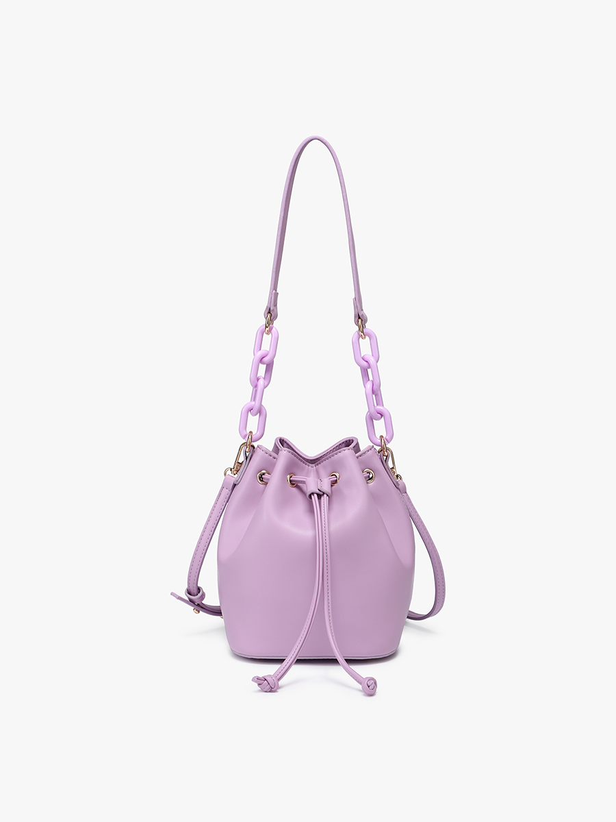 Cordelia Vegan Drawstring Bucket Bag